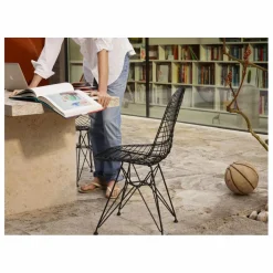 Sale Chaise Eames wire DKR piètement epoxy | Chaises, Tabourets, Bancs|Mobilier De Jardin