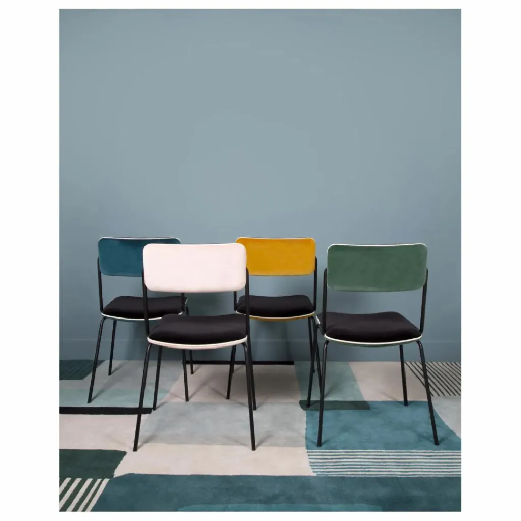 New Chaise en velours Double-Jeu | Chaises, Tabourets, Bancs