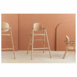 Online Chaise haute évolutive en bois massif Growing green Chaises Hautes|Puériculture