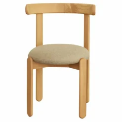 Hot Chaise Lilas en bois, assise en lin | Chaises, Tabourets, Bancs