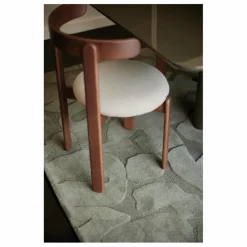 Hot Chaise Lilas en bois, assise en lin | Chaises, Tabourets, Bancs