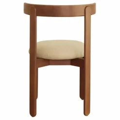 Hot Chaise Lilas en bois, assise en lin | Chaises, Tabourets, Bancs