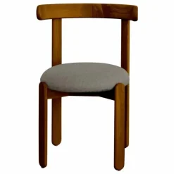 Best Chaise Lilas en bois finition Teck, assise en laine | Chaises, Tabourets, Bancs