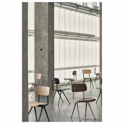 Sale Chaise Result en chêne fumé - Réedition Friso Kramer & Wim Rietveld | Chaises, Tabourets, Bancs