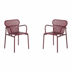 Discount Chaise Week-end avec accoudoirs - Set de 2 | Mobilier De Jardin