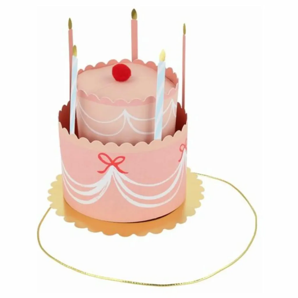 Chapeaux de fête Gâteaux d'anniversaire - Set de 8 Enfant Décoration De Fête