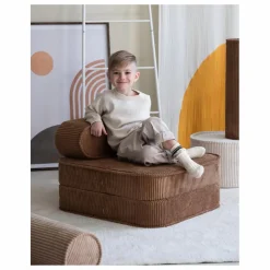 Best Chauffeuse en velours côtelé | Enfant Chaises Enfant