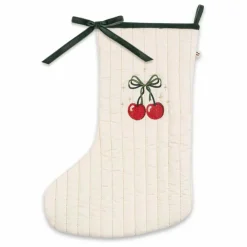 Hot Chaussette de Noël Cherry | Enfant Décoration De Fête