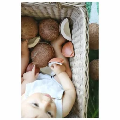 New Coco la noix de coco de dentition | Hochets Et Anneaux De Dentition|Puériculture