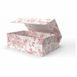 Coffret biberon en silicone médical et doudou lange Augustin le lapin Toile de Jouy - x Tartine et Chocolat | Biberons|Cadeau De Naissance