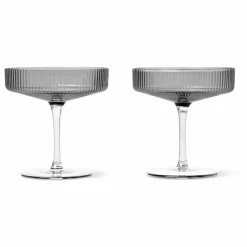 Discount Coupes à champagne Ripple - Set de 2 | Art De La Table