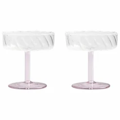 Discount Coupes Twirl - Set de 2 | Art De La Table