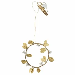 Hot Couronne décorative branche de houx à suspendre | Enfant Décoration De Fête