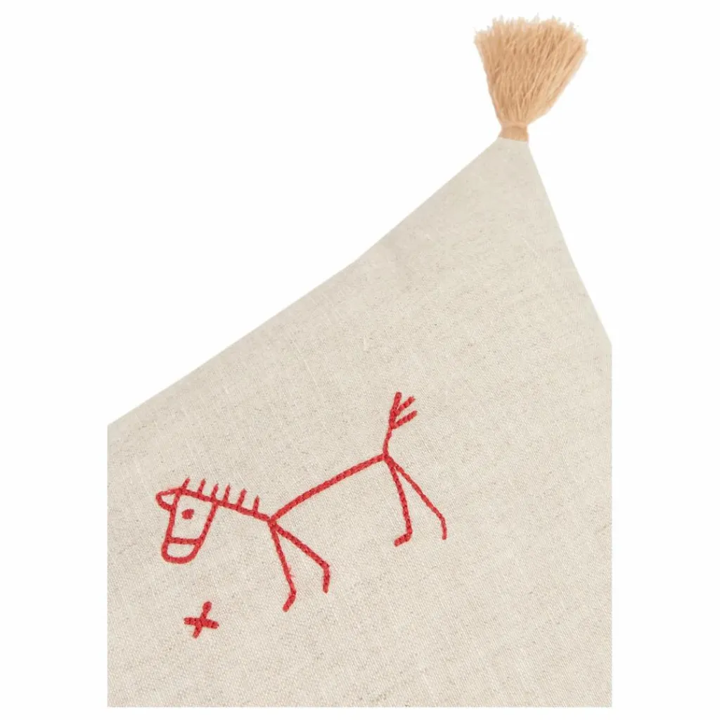 Online Coussin à pompons - Lin Français | Enfant Coussins|Coussins Enfant