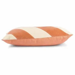 Outlet Coussin à rayures en velours Coussins