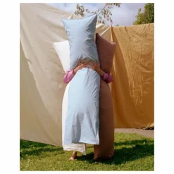 Coussin Bedmate en percale organique - Sky Blue | Coussins