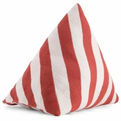 Clearance Coussin berlingot Divino à rayures en jacquard | Coussins