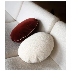 Hot Coussin Bomboloni en laine bouclette | Coussins