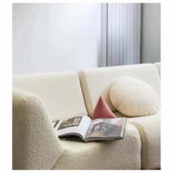 Hot Coussin Bomboloni en laine bouclette | Coussins