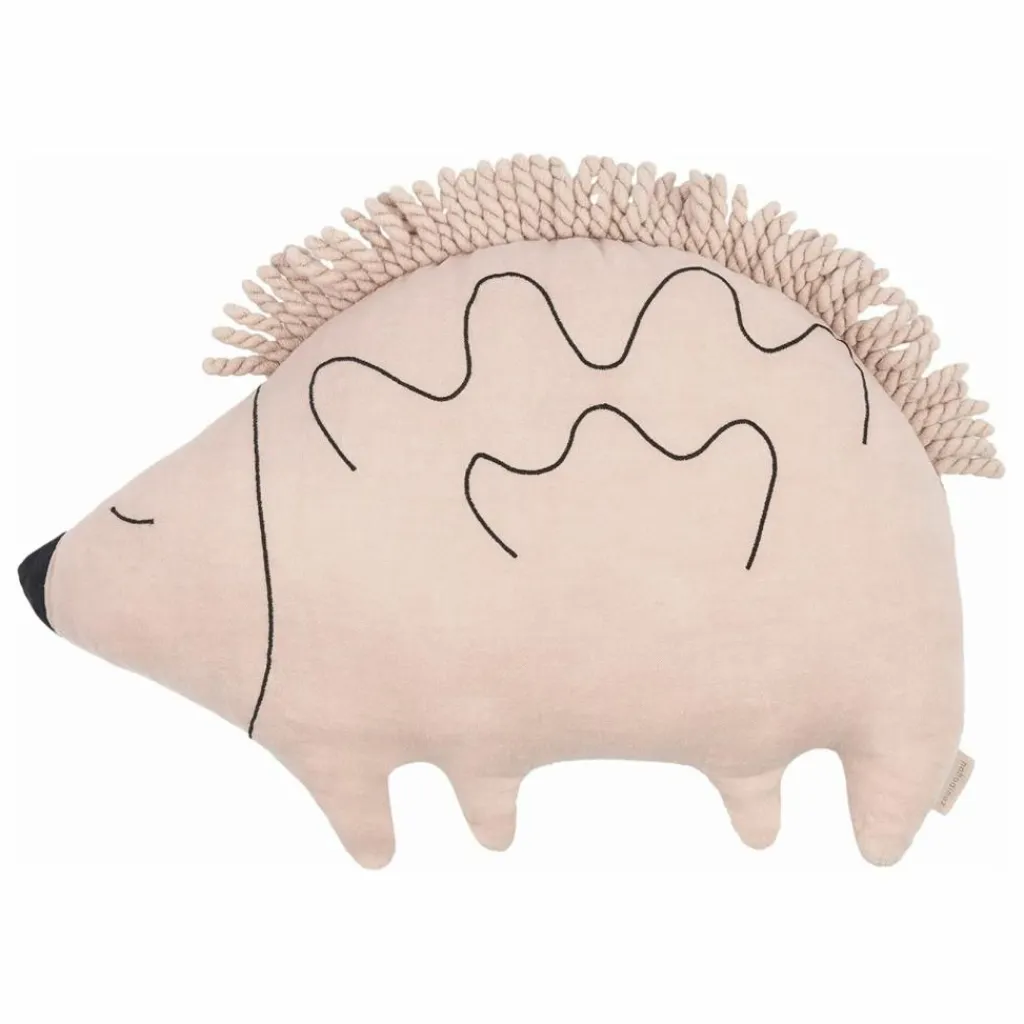 Outlet Coussin Enzo le Hérisson - Lin Français | Enfant Coussins|Coussins Enfant