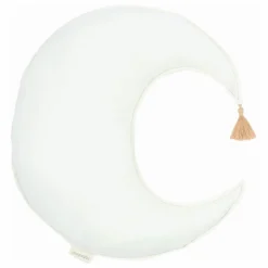 Hot Coussin Lune - Lin Français | Enfant Coussins|Coussins Enfant