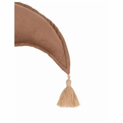 Hot Coussin Lune - Lin Français | Enfant Coussins|Coussins Enfant