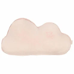 Sale Coussin Nuage avec broderie Oiseau - Lin Français | Enfant Coussins|Coussins Enfant