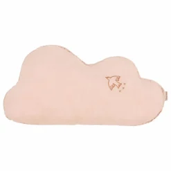 Discount Coussin Nuage avec broderie Oiseau - Lin Français | Enfant Coussins|Coussins Enfant