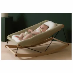 Sale Coussin réducteur pour transat Growing green en éponge de coton bio Transats|Puériculture