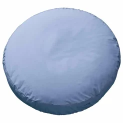New Coussin rond en percale organique | Coussins
