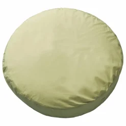 New Coussin rond en percale organique | Coussins