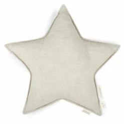 Coussin étoile - Lin Français | Enfant Coussins|Coussins Enfant