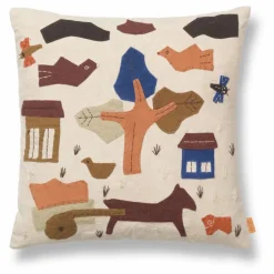 Hot Coussin Village | Enfant Coussins|Coussins Enfant