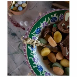 Sale Couteau à beurre Léopard Jenna en laiton | Art De La Table