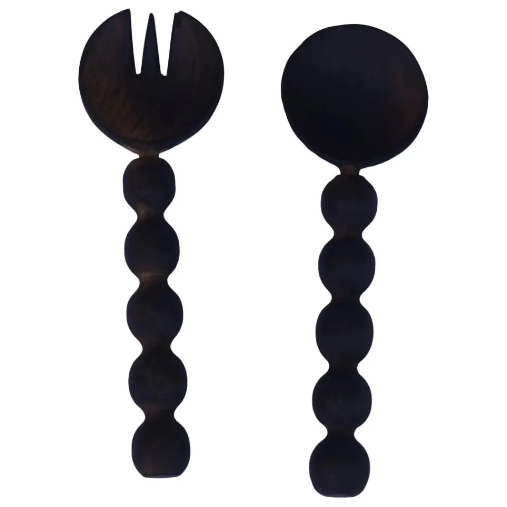 Discount Couverts à salade en bois de | Art De La Table