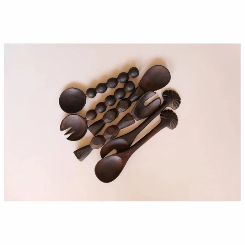 Discount Couverts à salade en bois de | Art De La Table