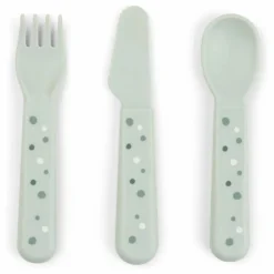Clearance Couverts Happy Dots - Set de 3 | Premiers Repas|Puériculture
