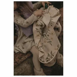 Hot Couverture en jersey Flos | Couvertures Et Plaids|Linge De Lit Bébé