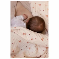 Hot Couverture en mousseline Bows | Couvertures Et Plaids|Linge De Lit Bébé