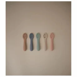 Hot Cuillères bébé en silicone | Premiers Repas|Puériculture