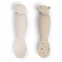 Cuillères d'apprentissage Tiny Farm - Set de 2 | Premiers Repas|Puériculture