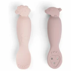 Hot Cuillères d'apprentissage Tiny Farm - Set de 2 | Premiers Repas|Puériculture