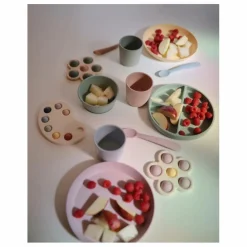 Sale Cuillères en silicone - Set de 2 | Lilas Premiers Repas|Puériculture