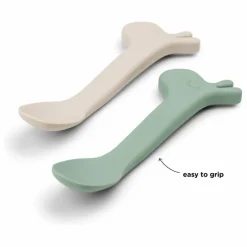 Clearance Cuillères en silicone Lalee - Set de 2 | Premiers Repas|Puériculture