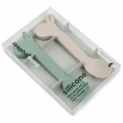 Clearance Cuillères en silicone Lalee - Set de 2 | Premiers Repas|Puériculture