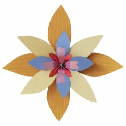 New Décoration murale Fleur Apricot sorbet Enfant Décoration Murale|Déco Murale Enfant