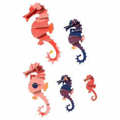 Discount Décoration murale Hippocampes - Set de 5 Enfant Décoration Murale|Déco Murale Enfant