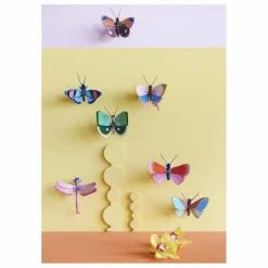 Online Décoration murale Papillon Gold Rim Enfant Décoration Murale|Déco Murale Enfant