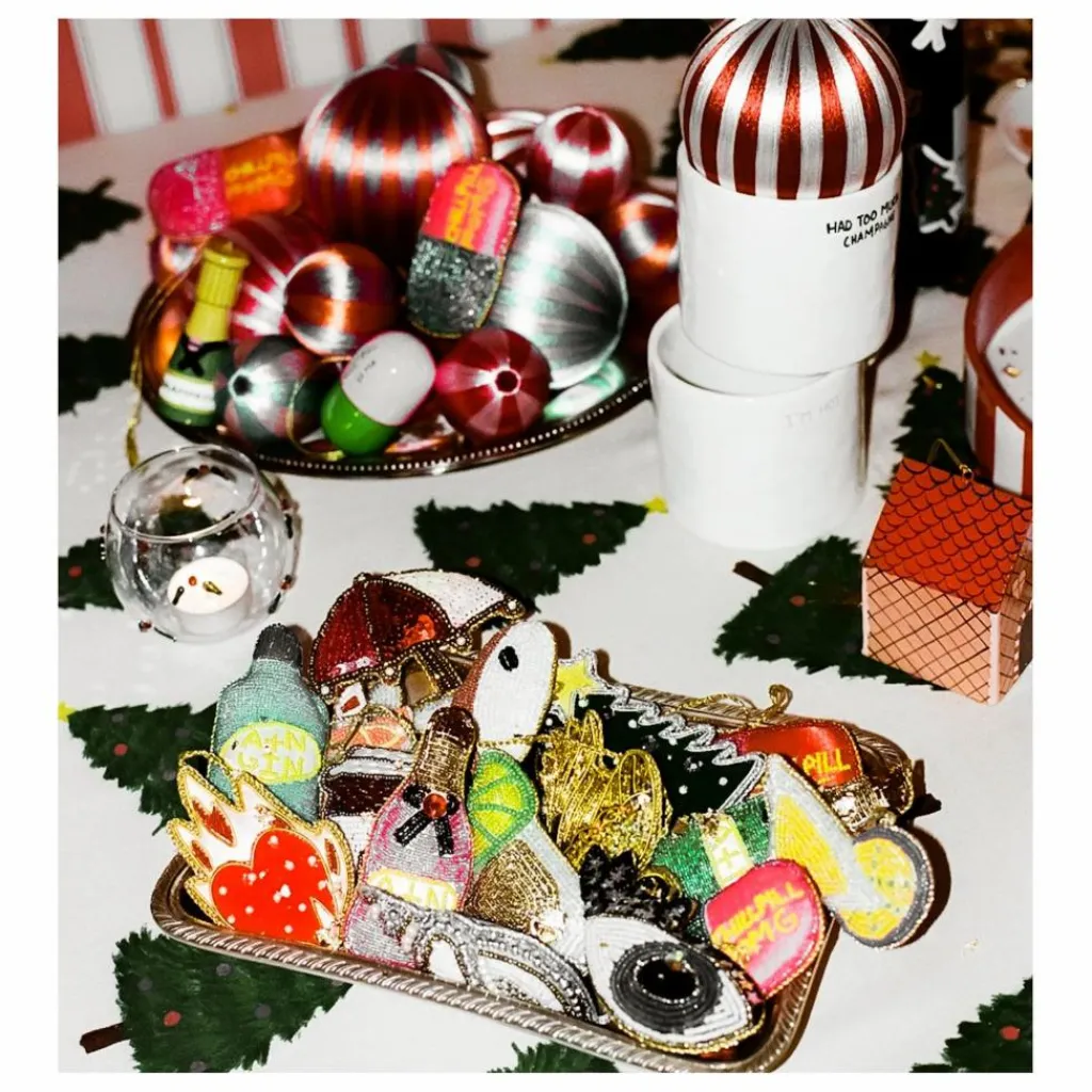 Décorations de Noël Chill Pill - Set de 4 | Enfant Décoration De Fête