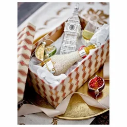 Hot Décorations de Noël Finka en verre - Lot de 5 | Enfant Décoration De Fête